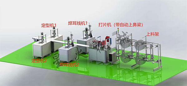 南昌Kn95口罩機生產(chǎn)廠家-南昌n95全自動口罩生產(chǎn)線